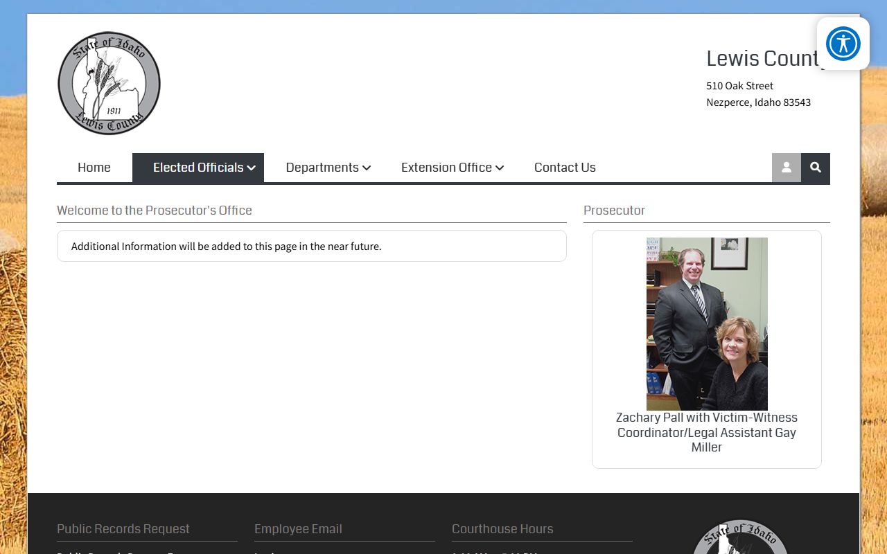 Lewis County criminal court records prosecutor source
